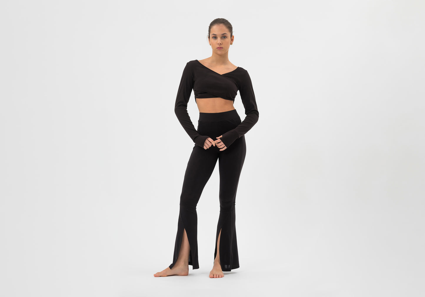 CROP TOP DANSE MANCHE LONGUE LET'S DREAM PRIDANCE - 175