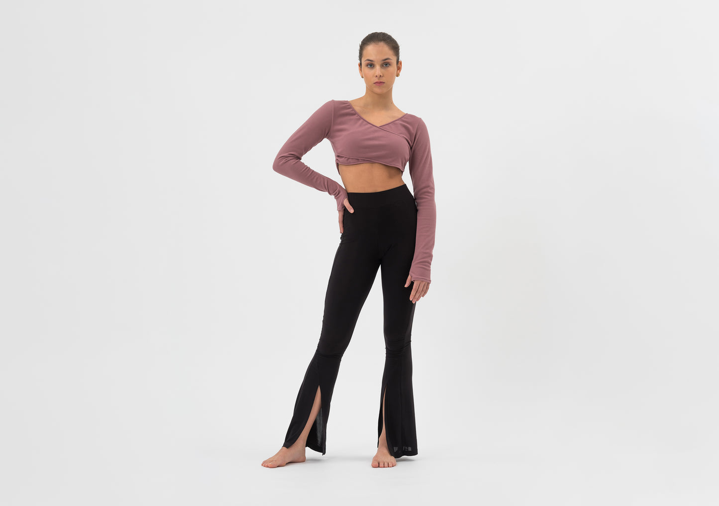 CROP TOP DANSE MANCHE LONGUE LET'S DREAM PRIDANCE - 175