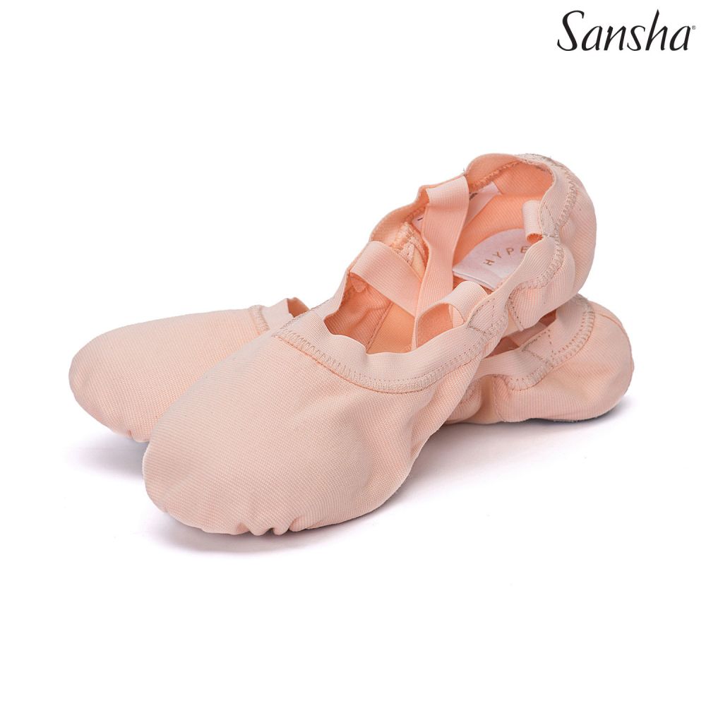 CHAUSSONS DE DANSE DEMI-POINTES SANSHA - HYPER-FLEXS312E