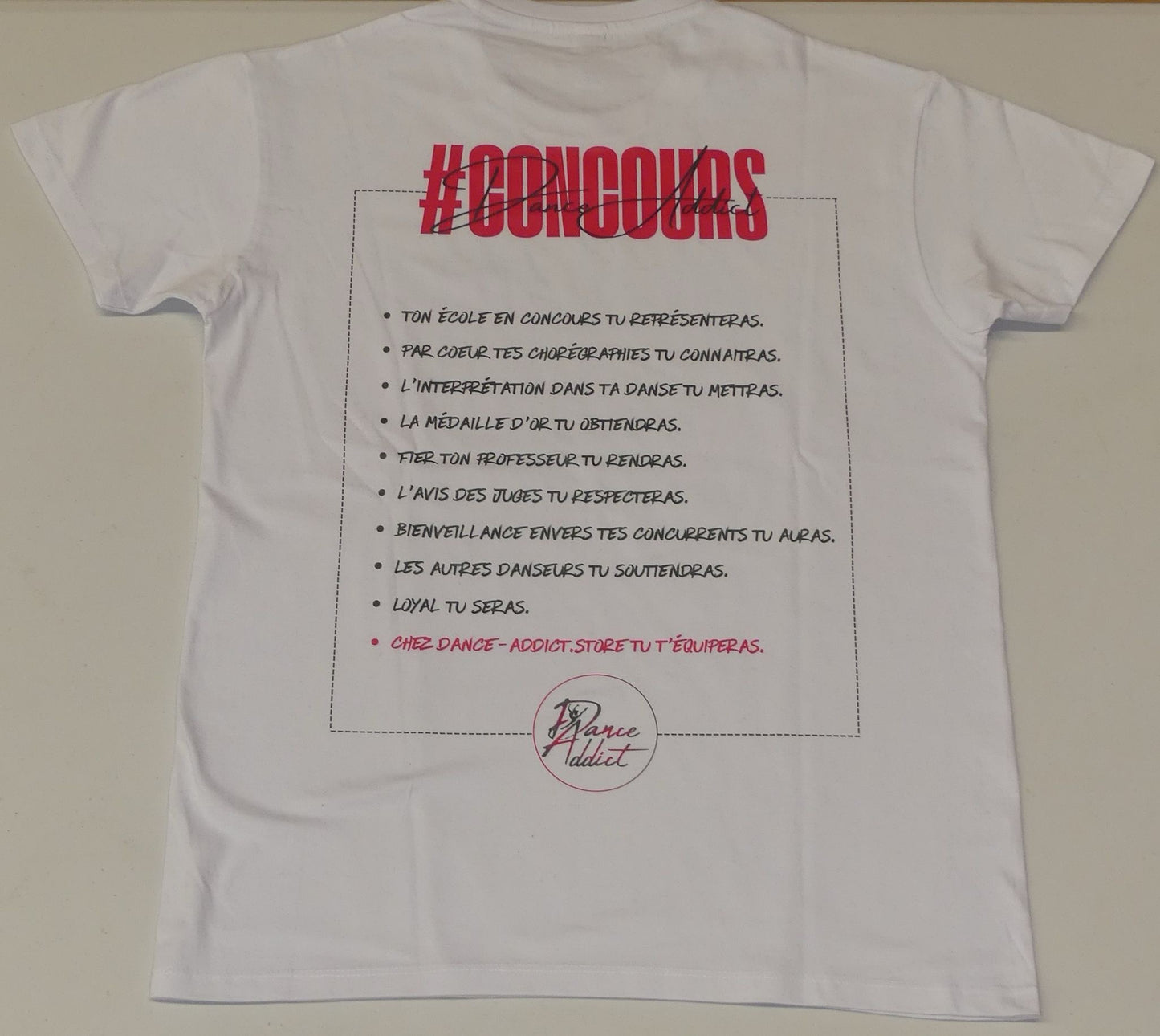 T’Shirt DANCE ADDICT #CONCOURS