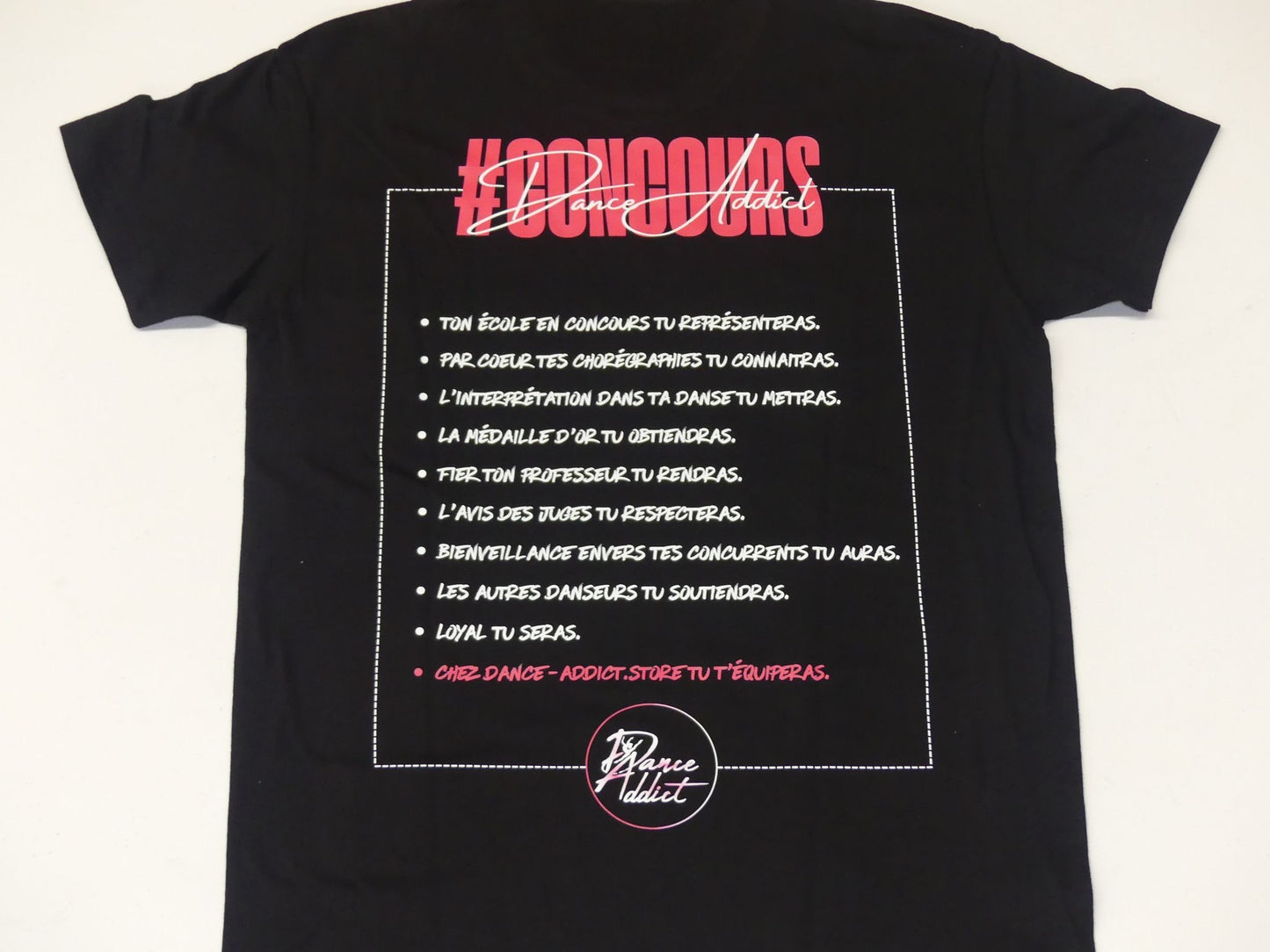 T’Shirt DANCE ADDICT #CONCOURS