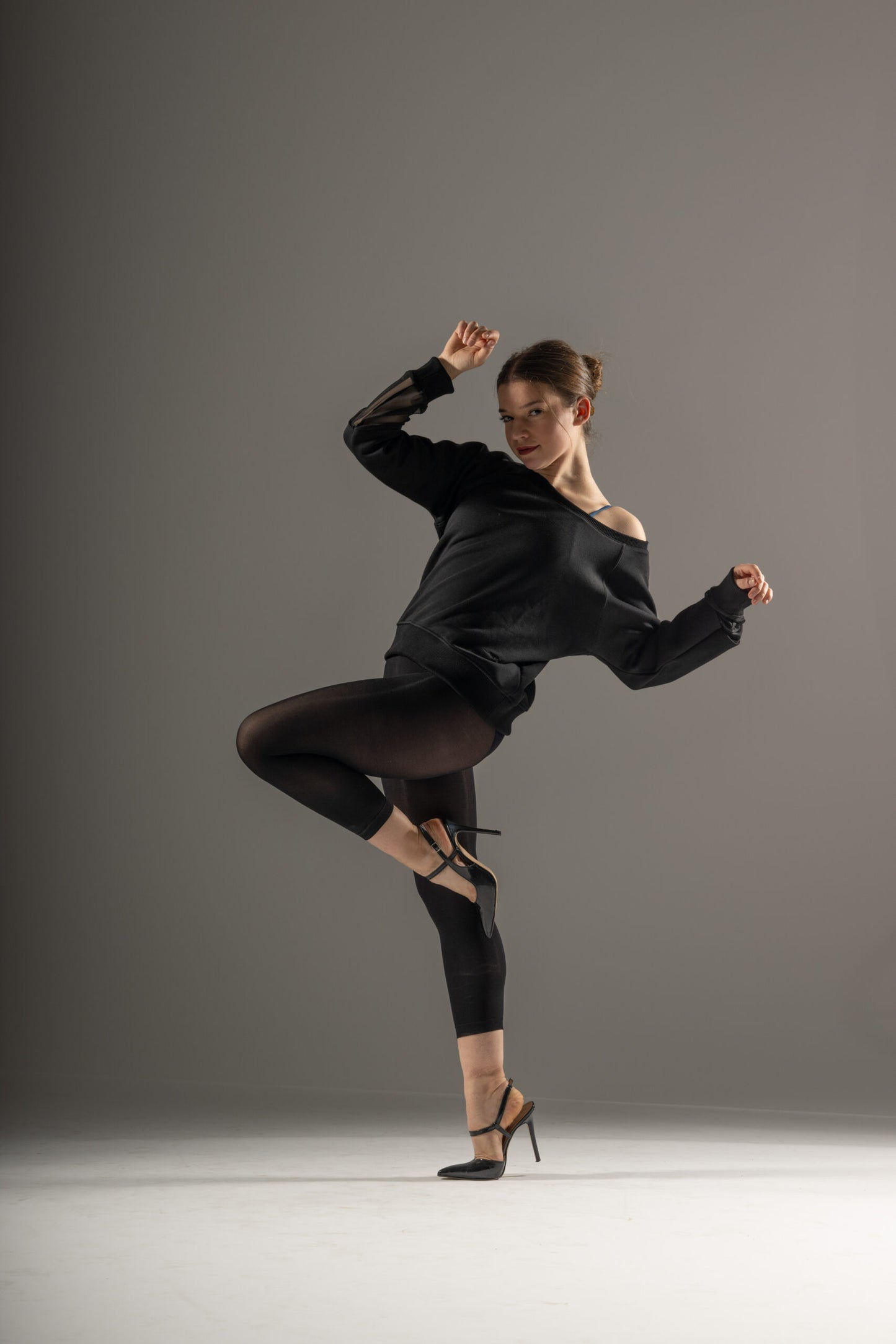SWEAT MOLLETON DE DANSE CAPRI - ARTILIGNE