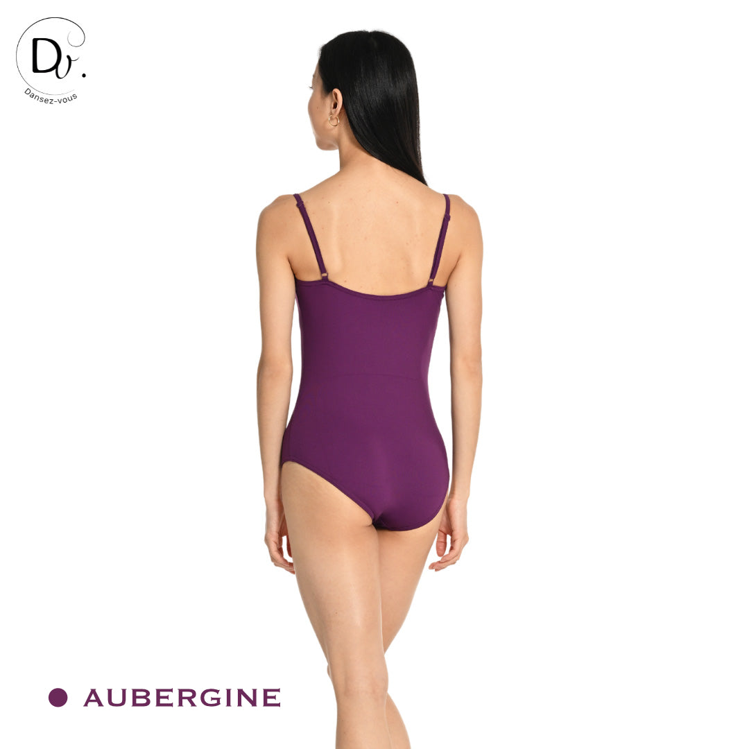 Justaucorps adulte LORA Dansez-Vous? – Microfibre douce, fines bretelles réglables, 15 coloris