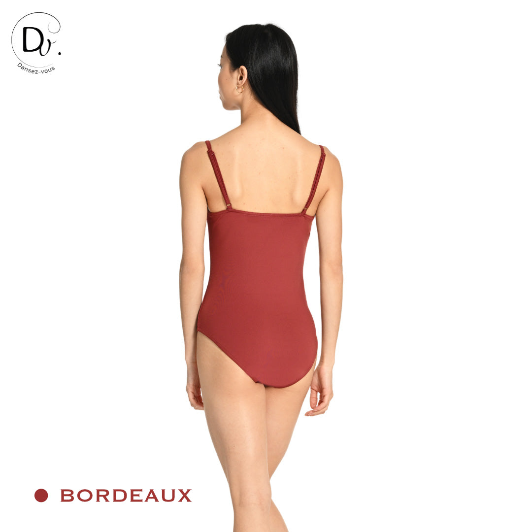 Justaucorps adulte LORA Dansez-Vous? – Microfibre douce, fines bretelles réglables, 15 coloris