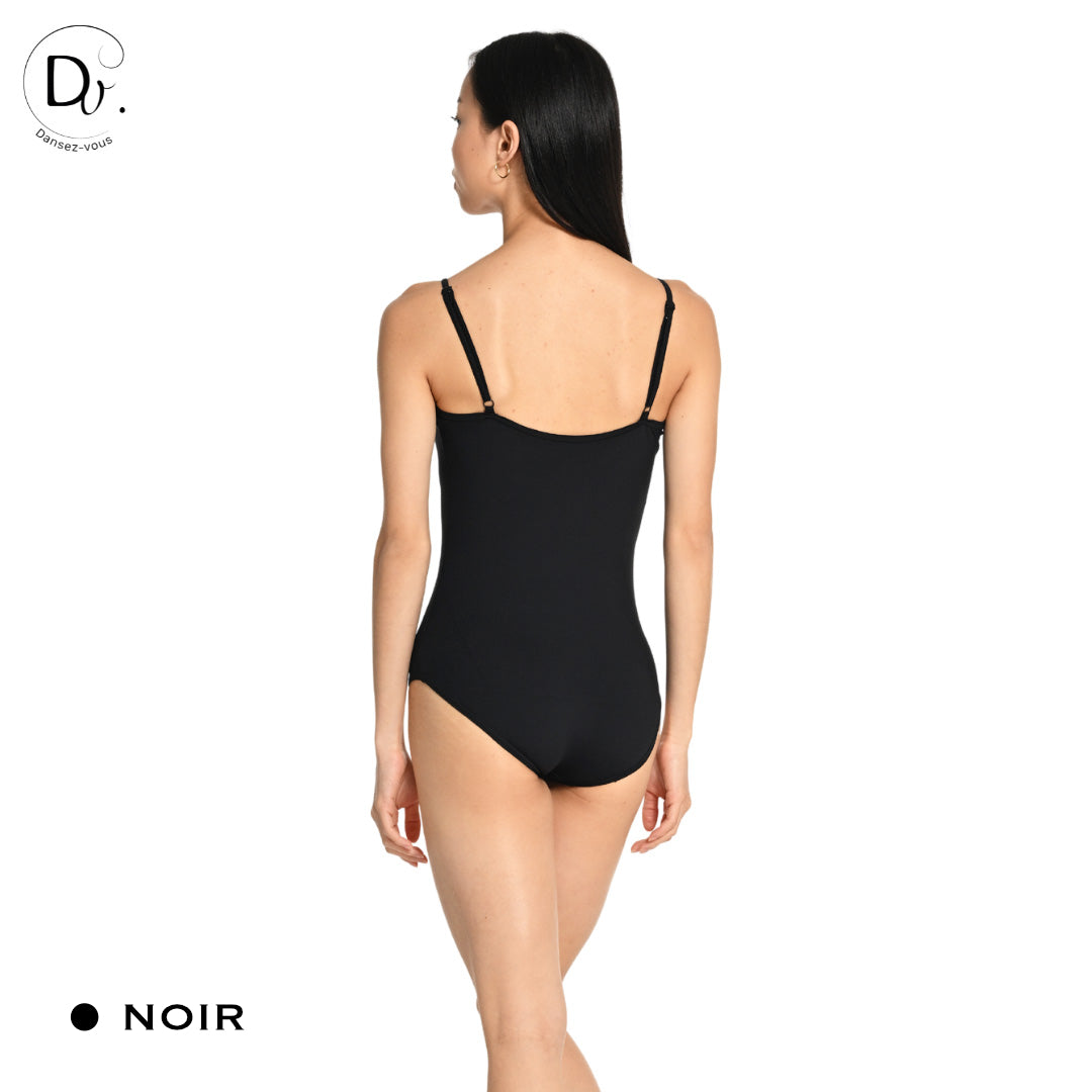Justaucorps adulte LORA Dansez-Vous? – Microfibre douce, fines bretelles réglables, 15 coloris