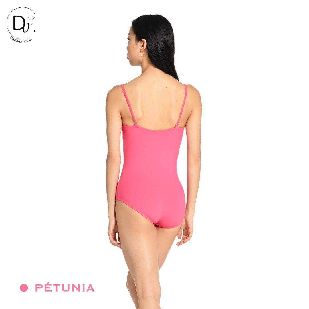 Justaucorps adulte LORA Dansez-Vous? – Microfibre douce, fines bretelles réglables, 15 coloris