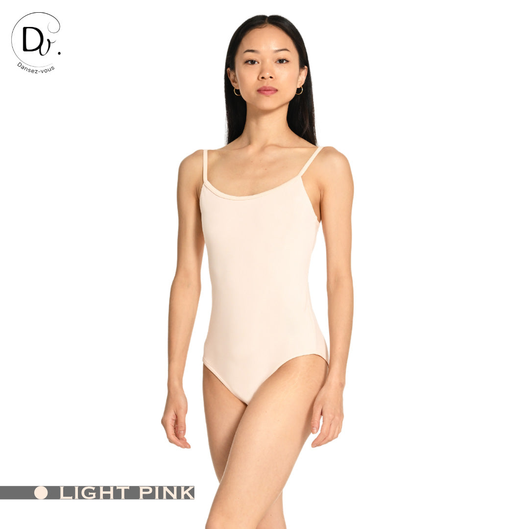 Justaucorps adulte LORA Dansez-Vous? – Microfibre douce, fines bretelles réglables, 15 coloris