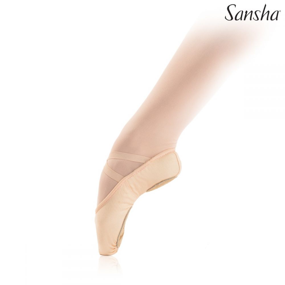 CHAUSSONS DE DANSE DEMI-POINTES SANSHA - PERFECT-FITSBF1E
