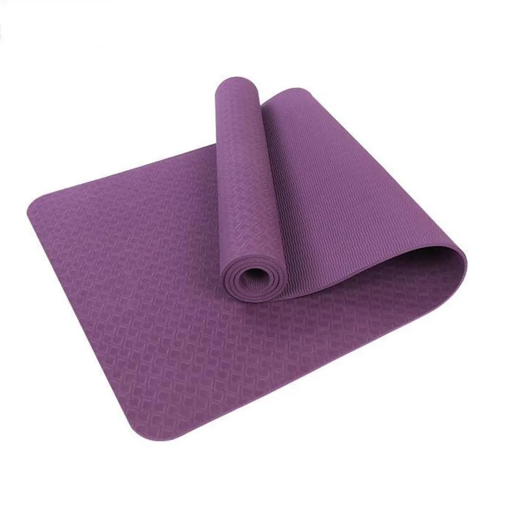 Tapis de yoga FIT-TONIC TechDance – Antidérapant, léger et compact, idéal pour yoga, Pilates et fitness (TH-120)